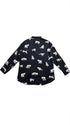 Printed Crepeシャツ